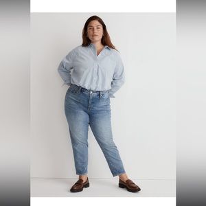 Madewell The Plus Perfect Vintage Jean in Heathcote Wash